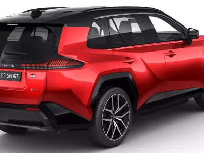 Toyota RAV4 GR Sport PHEV 2026 3D model
