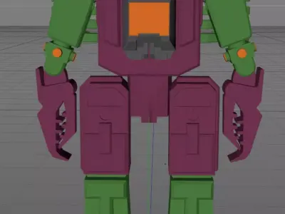 Scorponok robot Free 3D model