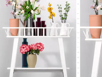 Decorative sets 25 3D model