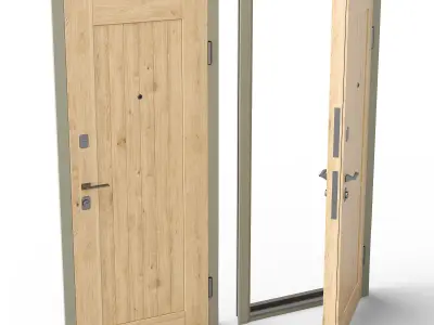 Malena Door 3D model