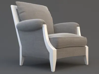 Armchair 3D model 2