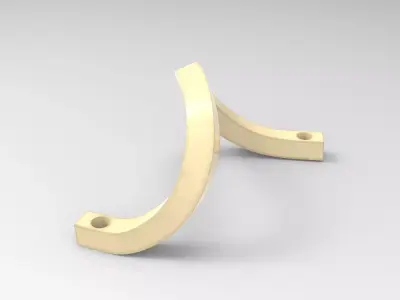 Lix Candlestick Low-poly 3D model