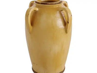 Altman Handcrafted Ceramic Vase 02 3D model
