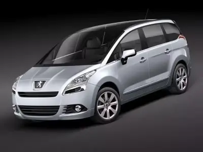 Peugeot 5008 3D model