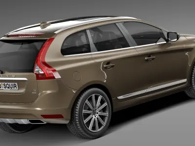 Volvo XC60 2014 3D model