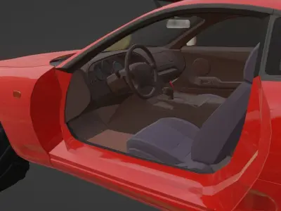 Toyota Supra 1995 Offroad 3D model