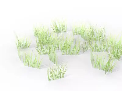 Grass Low-poly 3D model purchase