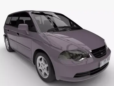 HONDA ODYSSEY RA6 JAPAN 2001 3D model