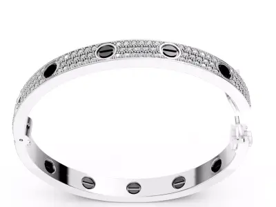 cartier jewelry 3D print model