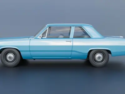 Plymouth Valiant 1970 3D print model