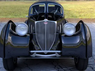 bugatti atlantic 3D model