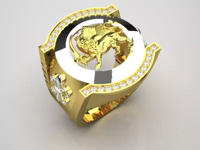 shir va khorshid ring mr0147 3D print model