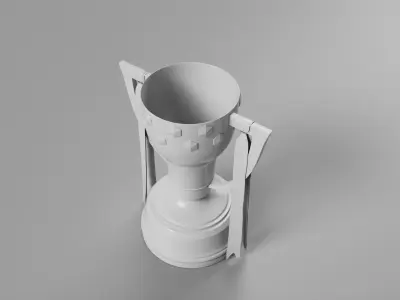 La Liga Trophy 3D model