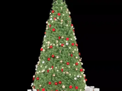 Christmas Tree 3D model 20