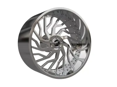 AMANI FORGED Arlo ORIGINAL FORGED WHEEL 3D MODEL 3D print model