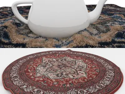 Rugs No 974 Low-poly 3D model