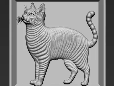 Cat A61 3D print model