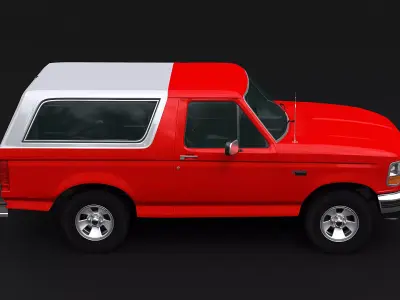 Bronco 1991-1996 3D model