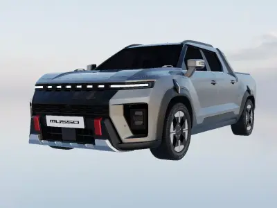 Ssang Yong KGM MUSSO EV 3D model