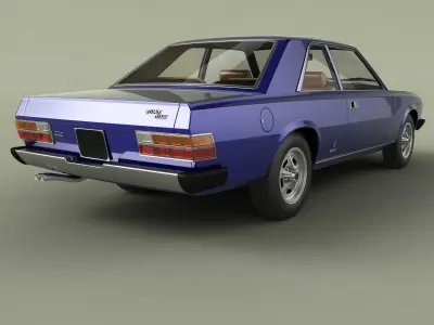 Fiat 130 Coupe 3D model