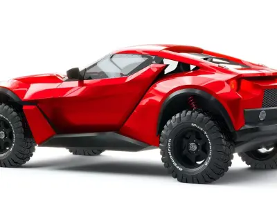 Zarooq Sand Racer 500 GT 3D model
