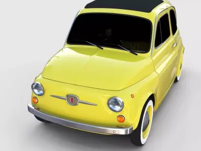 Fiat Nuova 500D 1960 rev 3D model