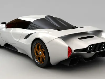 Anaconda GT - 3v3 3D model