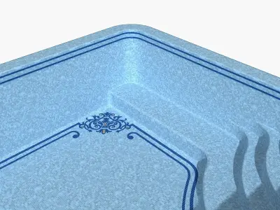 Swimming pool 07 3D model