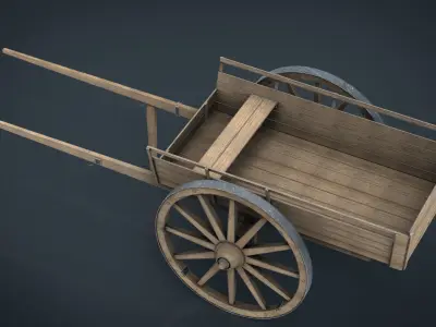 FARM CART 3D model