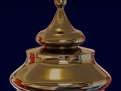 Ramadhan Kareem lamp 3D model