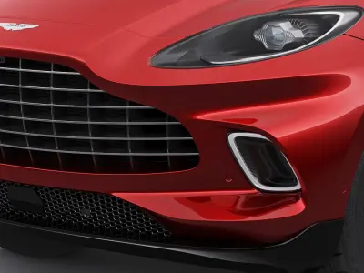 Aston Martin DBX 3D model