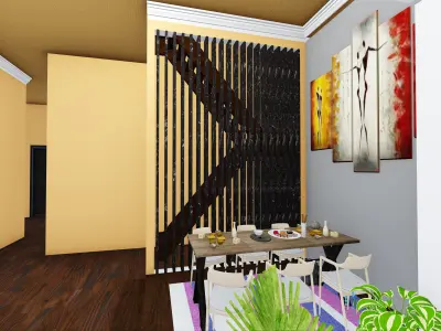 Modern House 3D Model 3D model