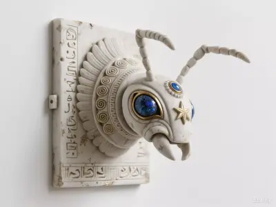 ant sculpture 3D print model