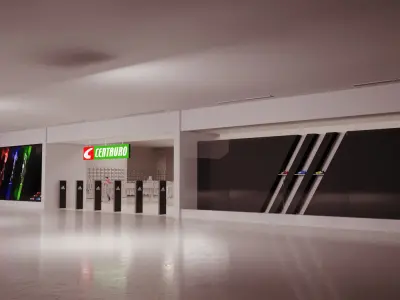 Store Sports Loja Centauro 3D model
