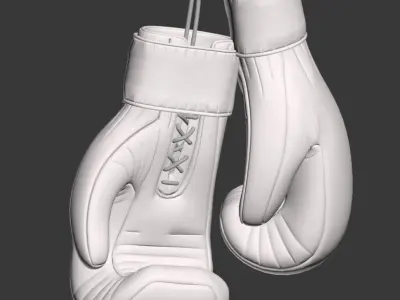 Boxing Gloves 3D model