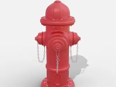 Fire Hydrant Free 3D model