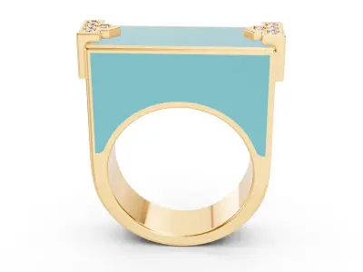 David Webb Hero Ring  3D print model