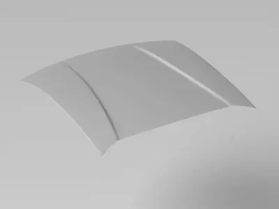 86 ZN6 Roof Exterior Surface - 3D Laser-Scanned 3D model