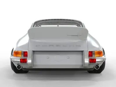 Porsche 911 Coupe 1970 3D model