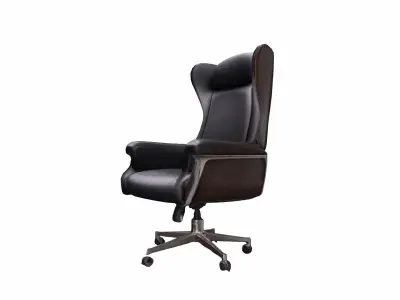 Executive Chair  Leather Office Chair 3D model