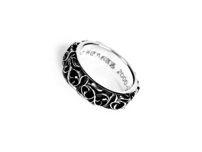 CHROME HEARTS Textures Rings  3D model