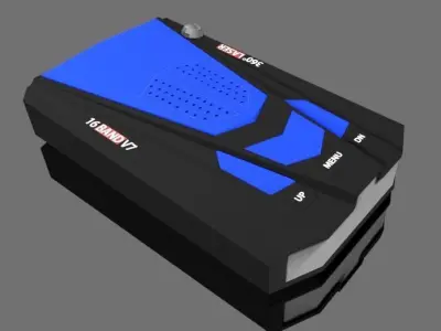 GPS Tracker Low-poly 3D model