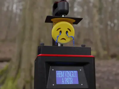 ELEGOO MARS RESIN 3D PRINTER 3D model