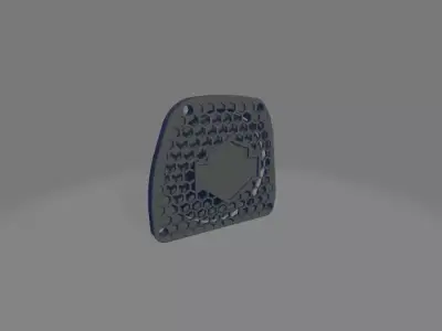 Speaker enclosure for Harley Davidson front lowers - HDL 3D print model
