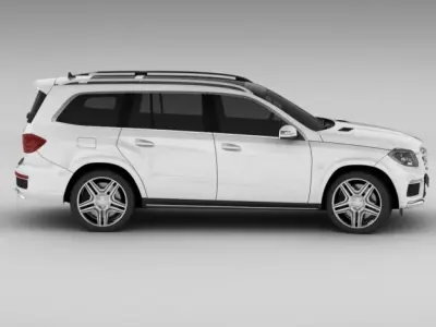 Mercedes GL AMG 2013 3D model