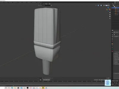 Game engine ready microphone Low-poly 3D model