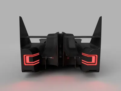 Armored Racer 3D print model