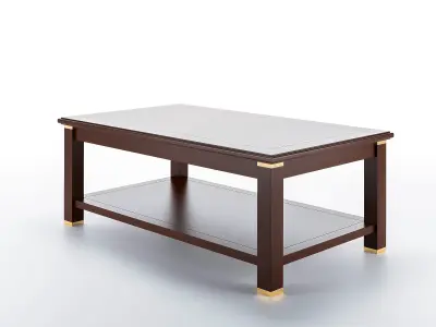 Coffee Table Low-poly 3D model