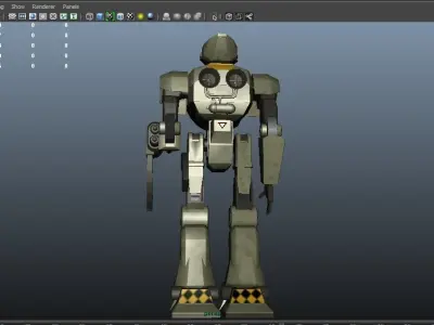 Robot Free low-poly 3D model