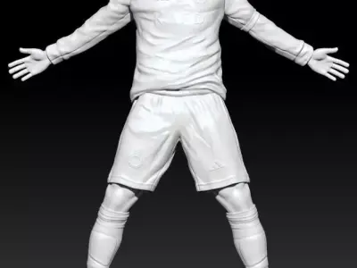 Cristiano Ronaldo Al NAsser 3D print model